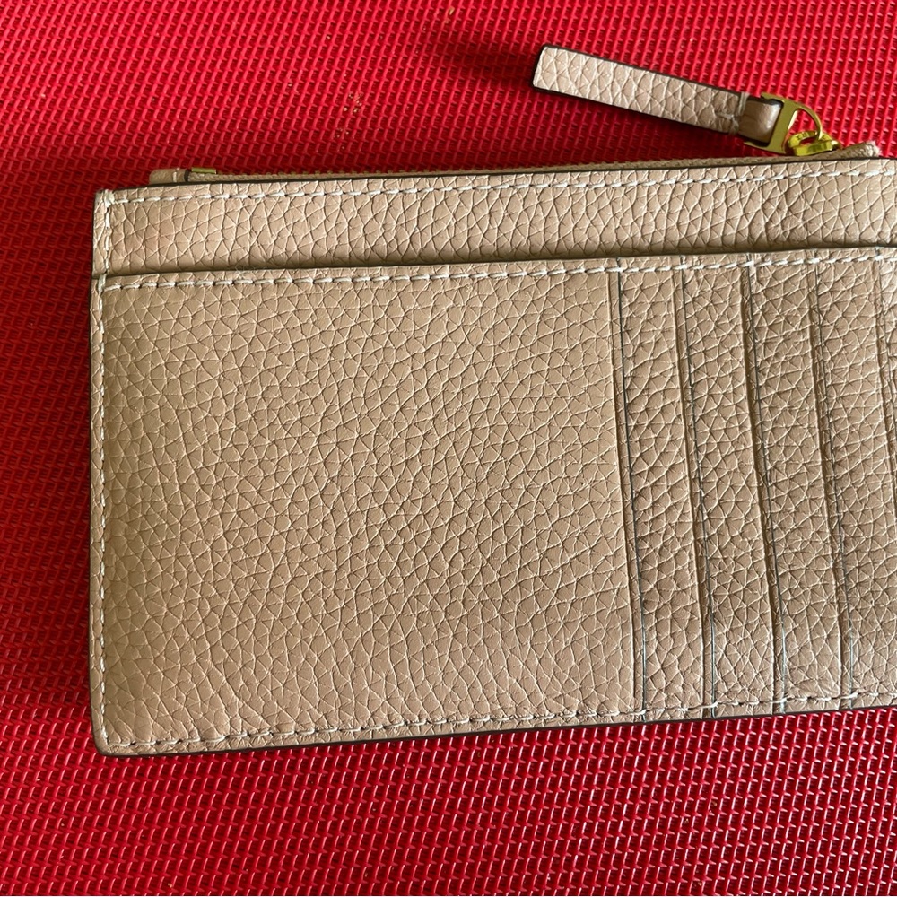 Authentic Tory Burch Wallet With Zipper And 5 Car… - image 2